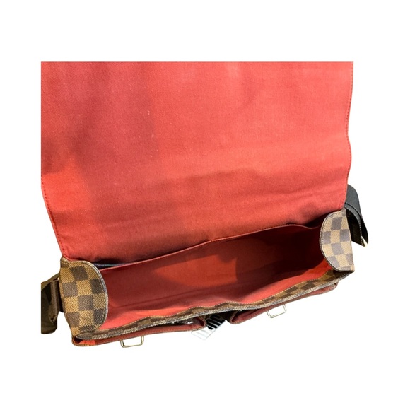 Louis Vuitton Damier Ebene Broadway Messenger Bag Authentic - Picture 10 of 12